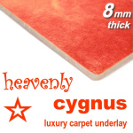 Heavenly Cygnus 8mm Carpet Underlay cygnus