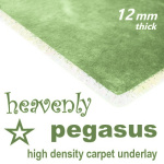 Heavenly Pegasus 12mm HD Carpet Underlay pegasus-green