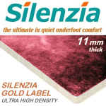 Silenzia Gold Label 11mm Ultra High Density Underlay silenzia-gold