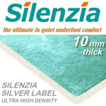 Silenzia Silver Label 10mm UHD Carpet Underlay silenzia-silver